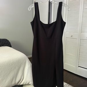 Misguided Mini Black Dress